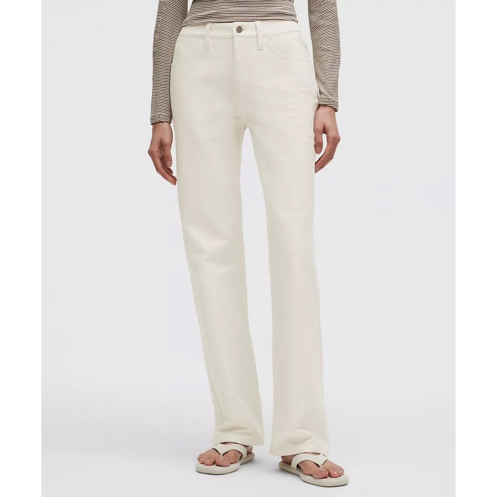 NWT LULULEMON EASYFIVE MID-RISE RELAXED STRAIGHT PANT *REG / SIZE 26 / MSRP $148 - Picture 2 of 11